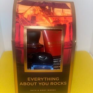 NEW Bath & Body Works Mens "Everything About You Rocks" Gift Set
